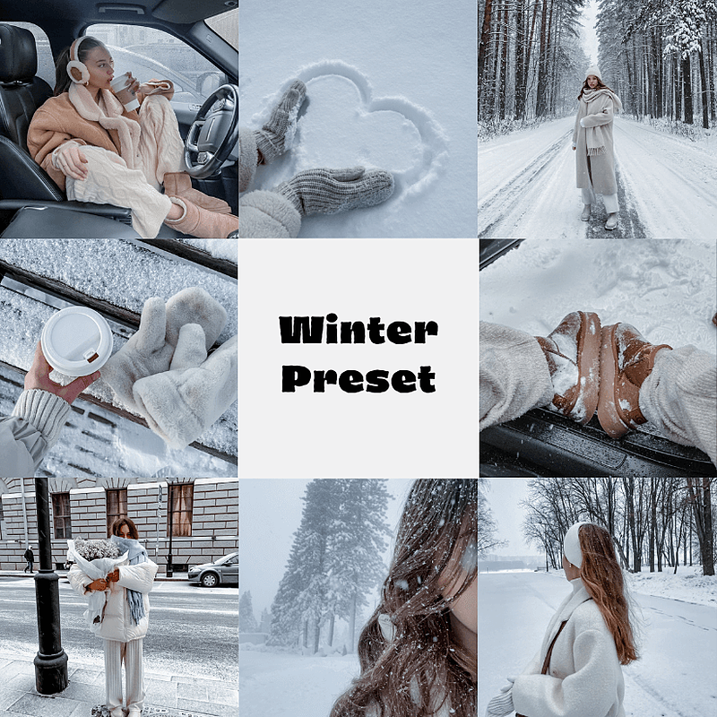 پریست های زمستان | Winter Presets