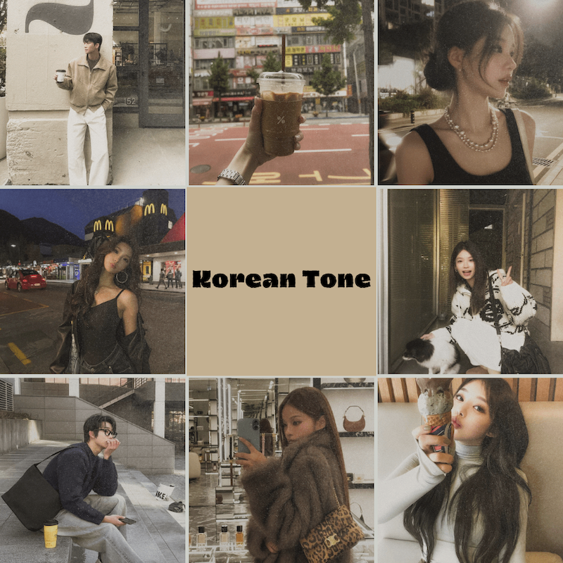 پریست رایگان سبک کره ای | Korean Tone برای لایت‌روم موبایل (Lightroom Mobile)