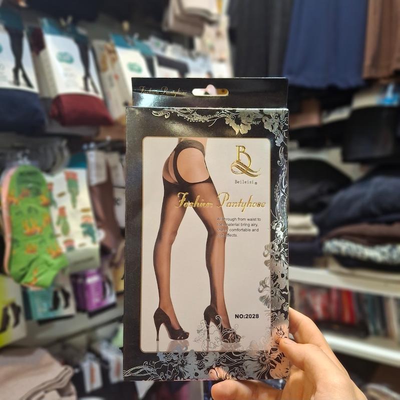 جوراب شلواری فاق باز