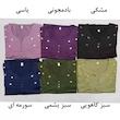 تیشرت سه دکمه گلدوزی