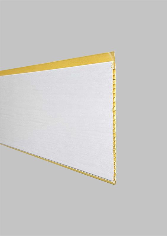 دیوارپوش پی وی سی سفید برجسته