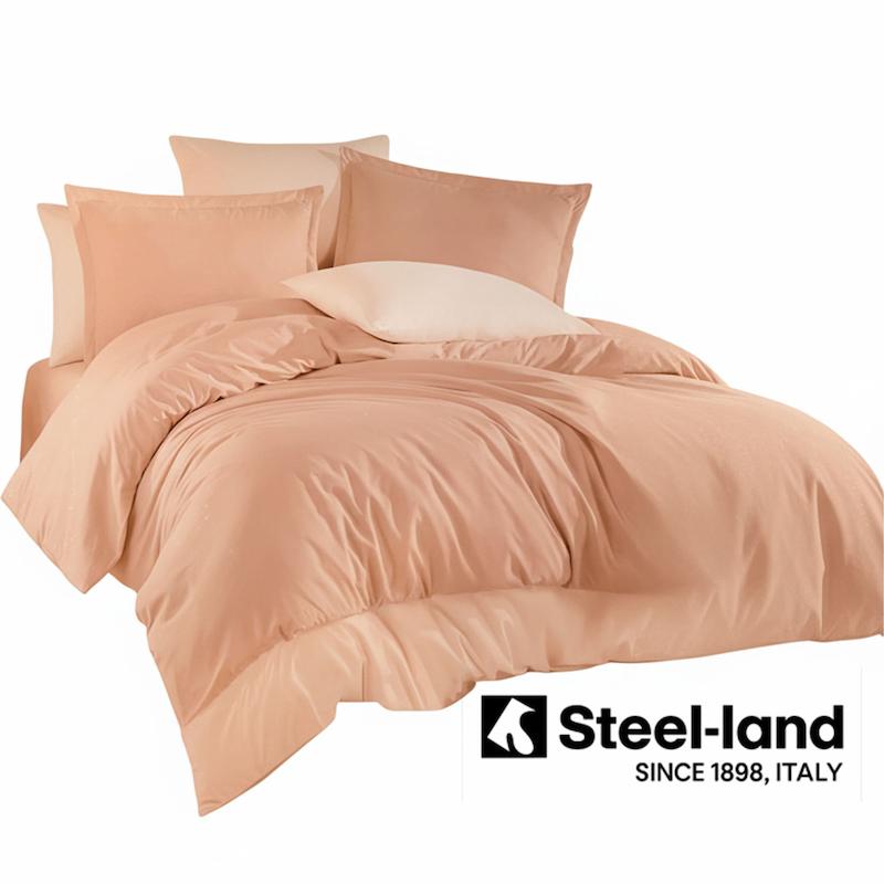 ست روتختی دونفره ۶ تکه کتان مدل پِیتِنت VIA BIANCO