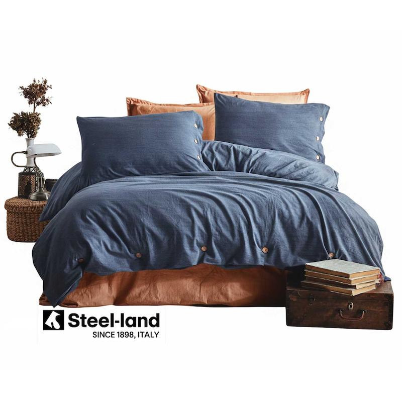 ست روتختی وارداتی نخ پنبه VIA BIANCO  مدل WL1523