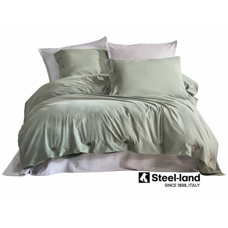 ست روتختی وارداتی نخ پنبه VIA BIANCO  مدل WL2214