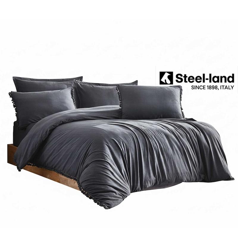 ست روتختی وارداتی نخ پنبه VIA BIANCO  مدل WL02-15