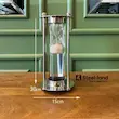 اکسوری ساعت شنی استیل وشیشه Infinity Drop (چکیدن بی‌نهایت)(61143)