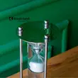 اکسوری ساعت شنی استیل وشیشه Infinity Drop (چکیدن بی‌نهایت)(61143)