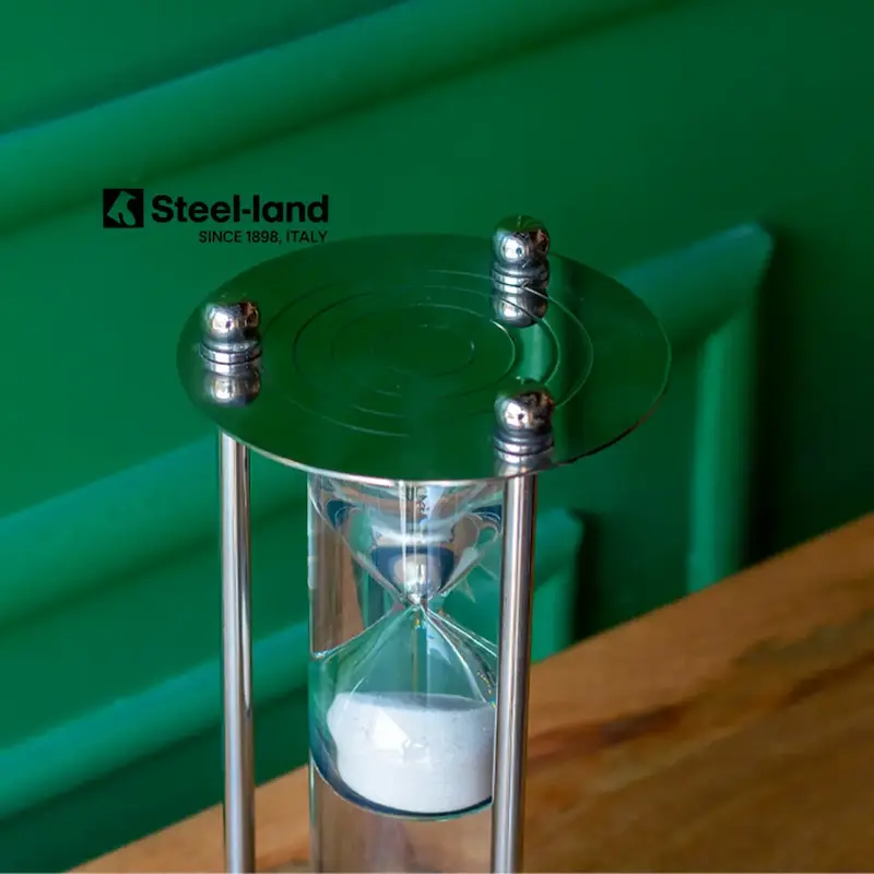 اکسوری ساعت شنی استیل وشیشه Infinity Drop (چکیدن بی‌نهایت)(61143)