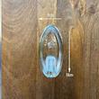 جاسیگاری شیشه ای اووال گلس (Oval Glass)(040)