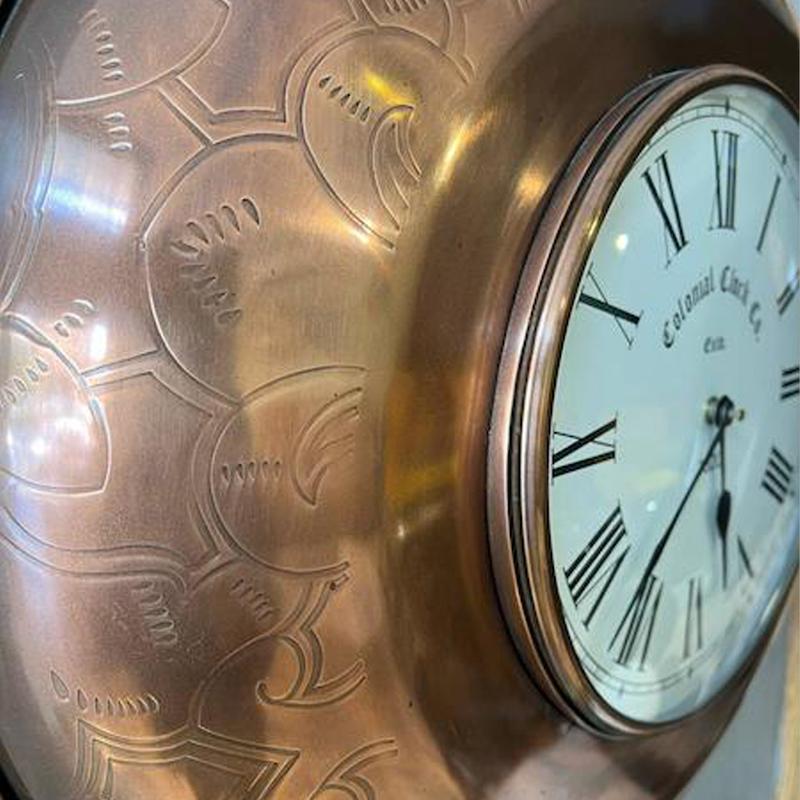 ساعت دیواری کالونیال مسی کوچک (Colonial Copper)(31230-A)