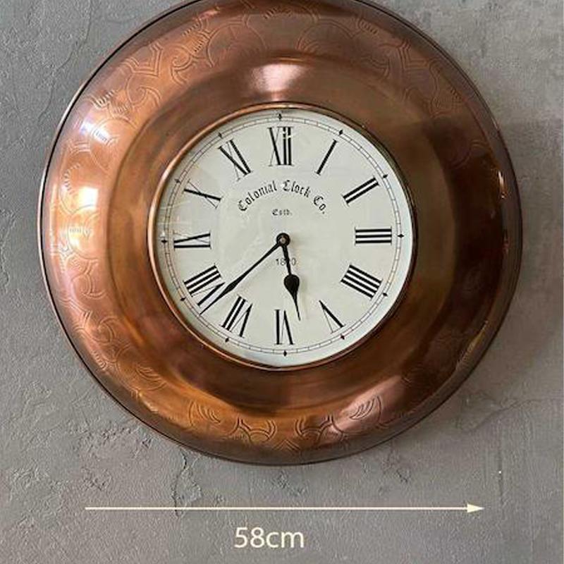 ساعت دیواری کالونیال مسی کوچک (Colonial Copper)(31230-A)