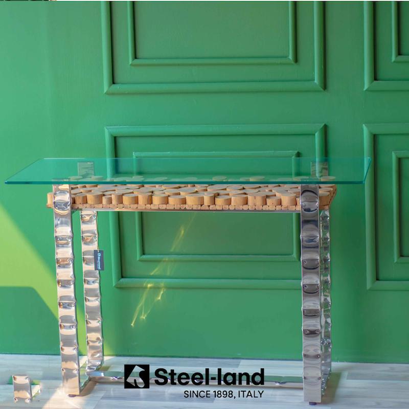 میز کنسول مدرن هندی استیل