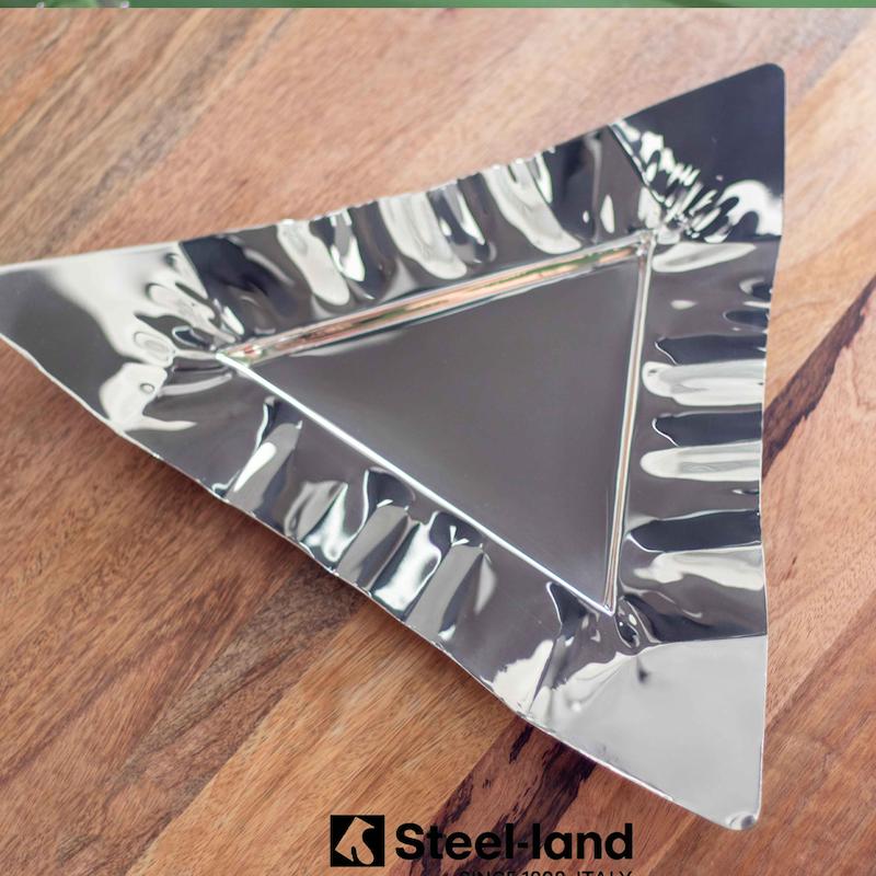 سینی پذیرایی تری‌استیل(TDH-155)