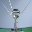 آباژور رومیزی مدرن استیل لند مدل دابل اسفریک Double Spheric