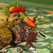 سینی موج نقره‌ای استیل لند(TDH-159)