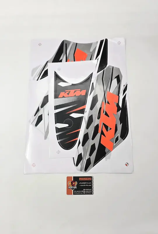 آرم کامل فلات KTM فیس قدیم