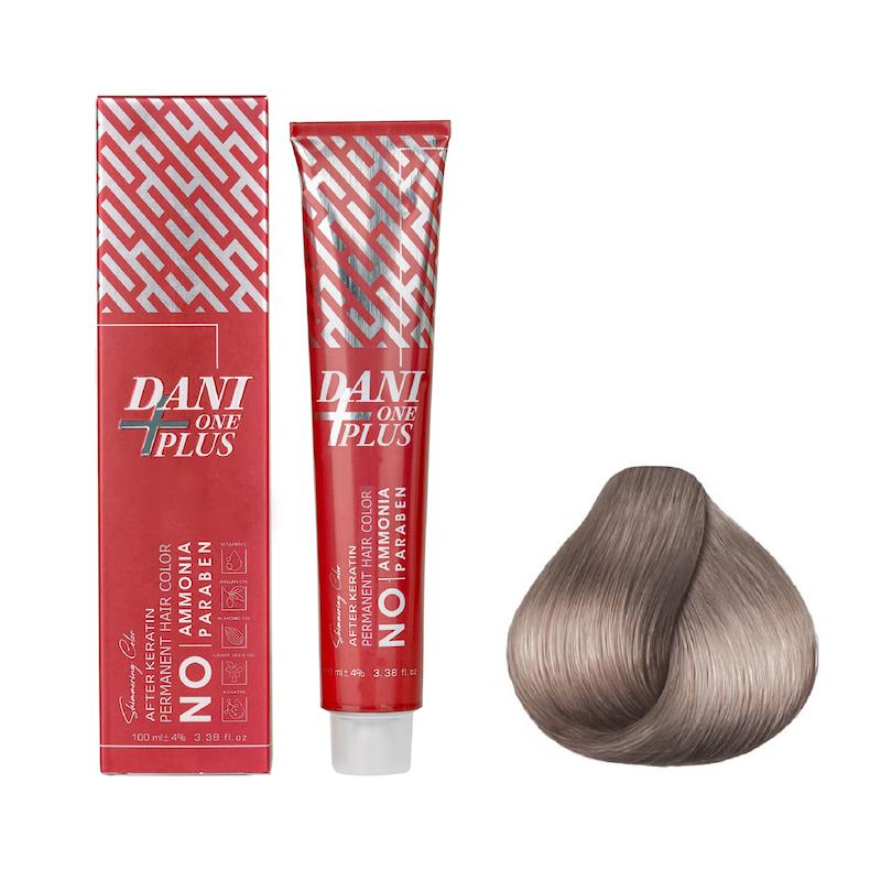 رنگ مو دنی وان مدل پلاس شماره 8.1 حجم 100 میلی لیتر رنگ بلوند دودی روشن
