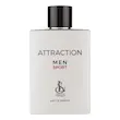 ادو پرفیوم مردانه اسپرینگ لیلیز مدل ATTRACTION  با رایحه خنک حجم 100 میلی لیتر