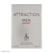 ادو پرفیوم مردانه اسپرینگ لیلیز مدل ATTRACTION  با رایحه خنک حجم 100 میلی لیتر