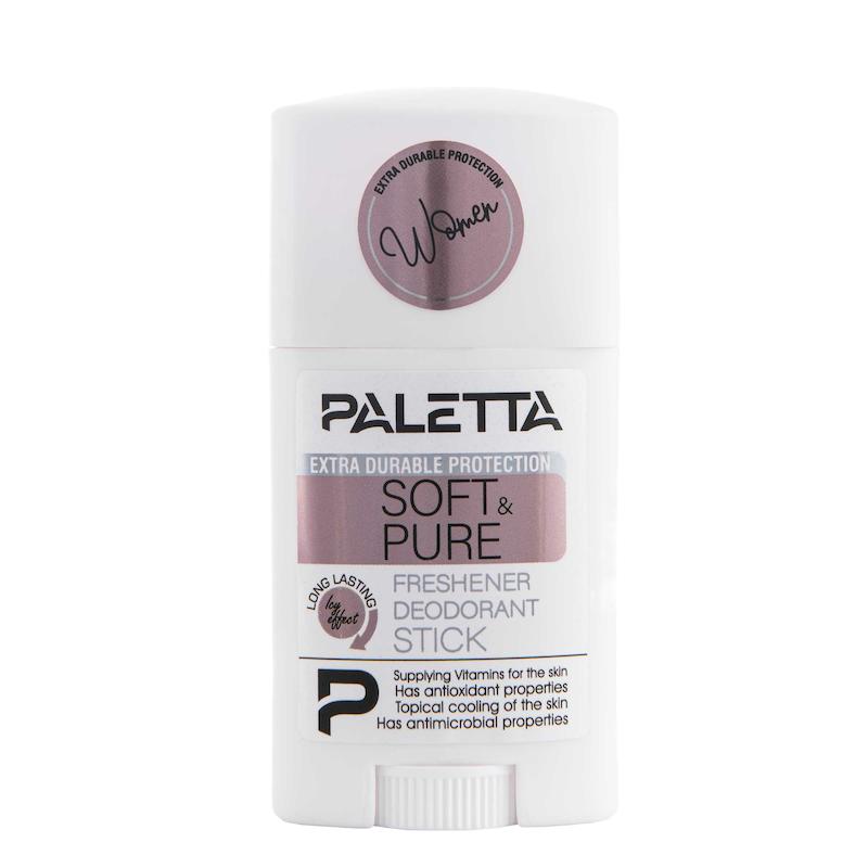 رول صابونی زنانه پالتا مدل SOFT AND PURE حجم 40 میلی لیتر