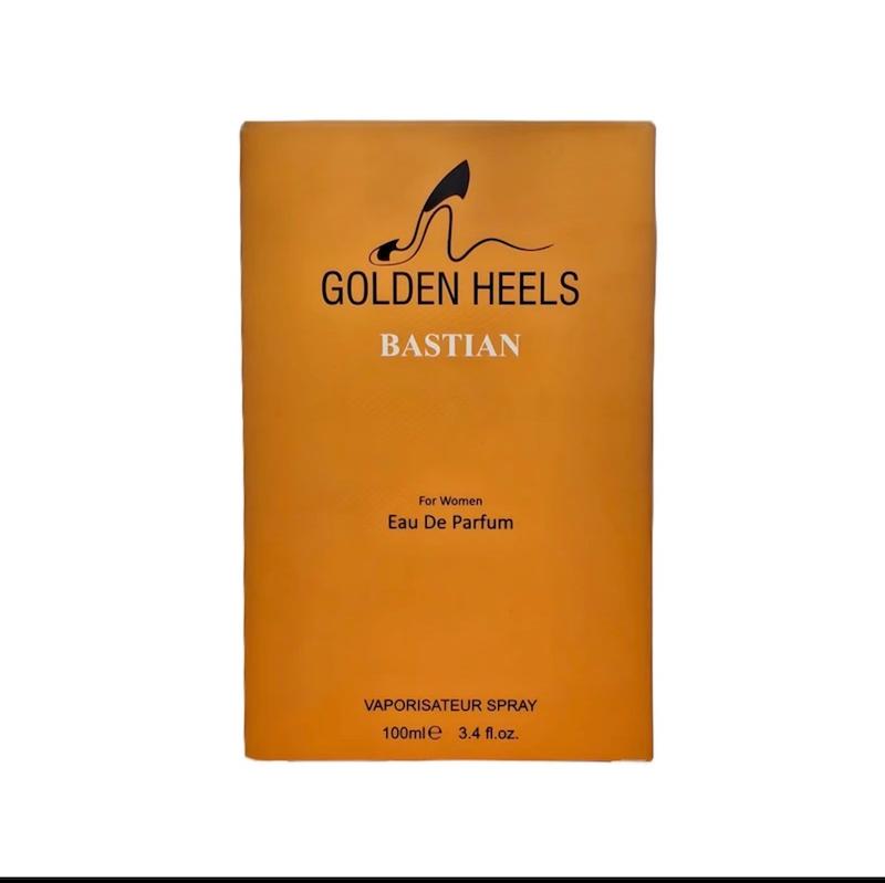 ادوپرفیوم زنانه باستیان مدل Golden Heels با رایحه شیرین حجم 100 میلی‌لیتر