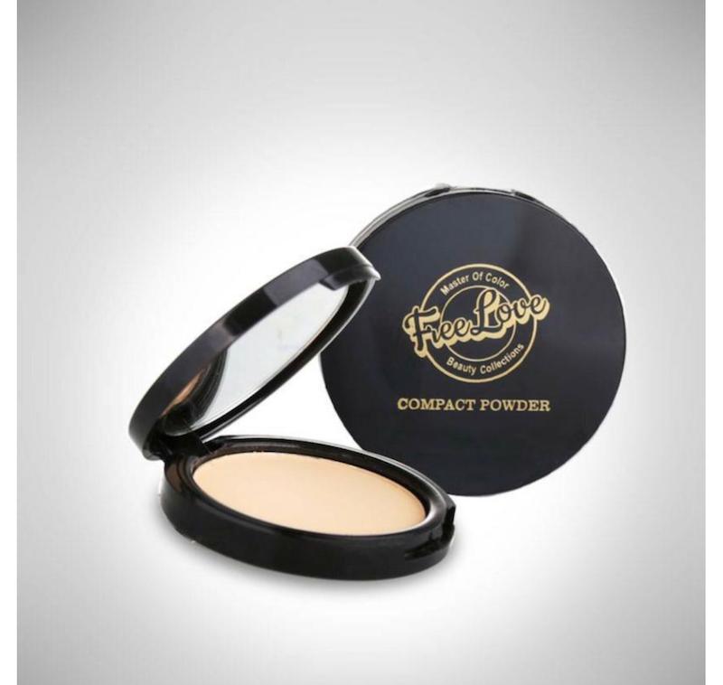 پنکیک ضد آب فری لاو  love Compact powder Waterproof 03