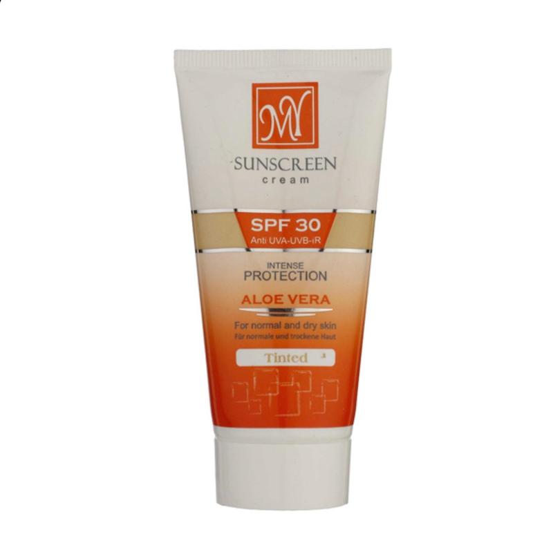 کرم ضد آفتابSPF30 رنگی مای مناسب پوست نرمال و خشک 50 میلی لیتر