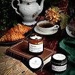 شمع شیشه ای عطری