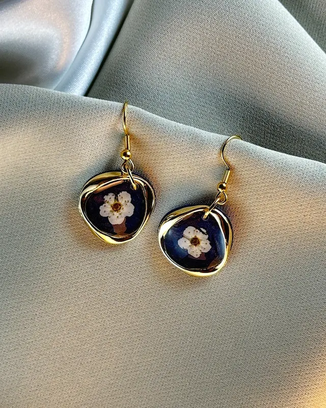 گوشواره گل اسپیره (کد101)