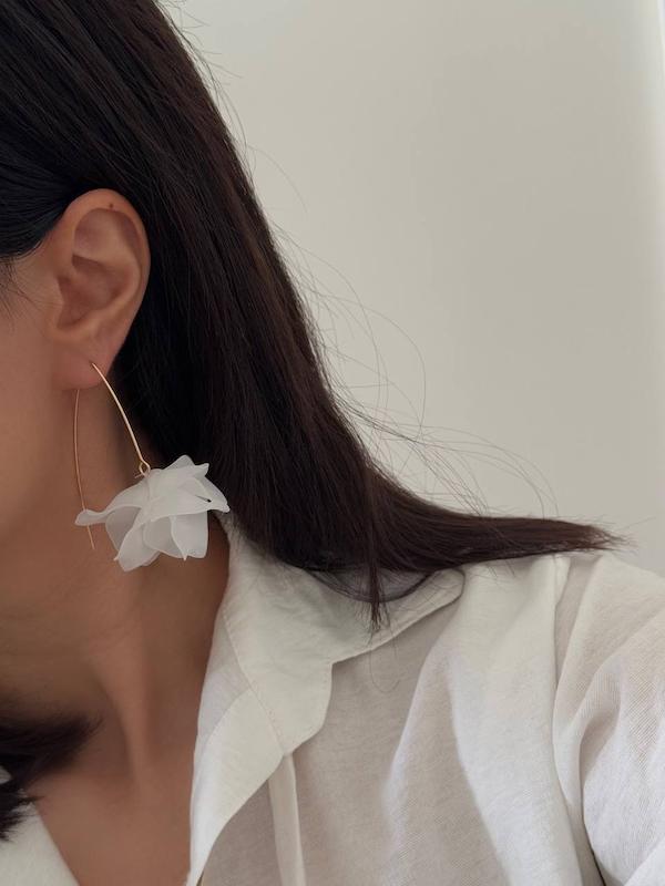 گوشواره گل میخ باریک