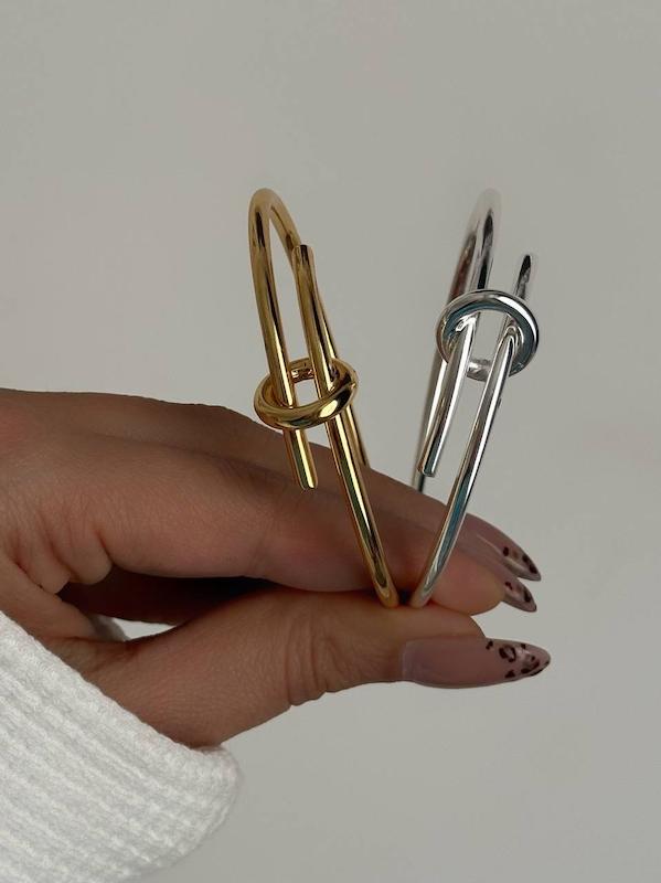 دستبند دایره دو خط