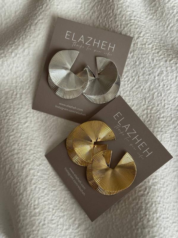 گوشواره طرح تراش