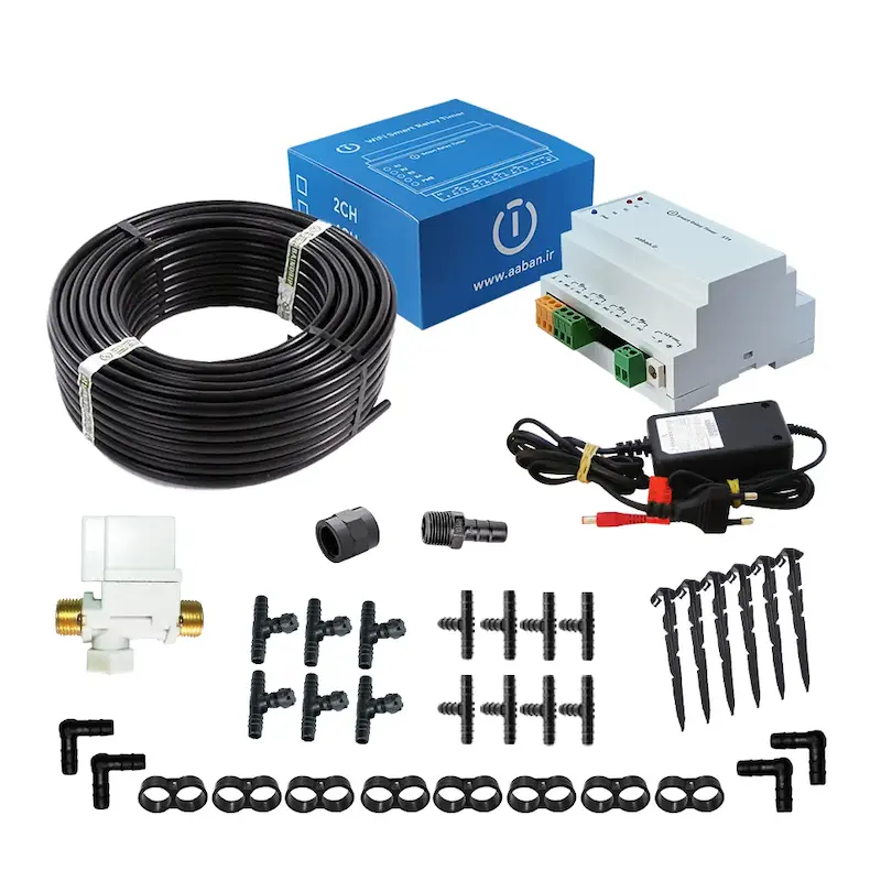 کنترل از راه دور آبیاری گلدان های خانگی