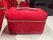 کیف صندوقچه ای قرمز با کیفیت استی لادر esteelauder red bag 