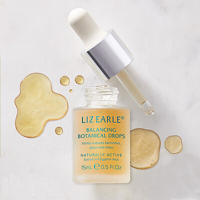 ژل تنظیم کننده چربی پوست Liz earle Balancing Botanical Drops