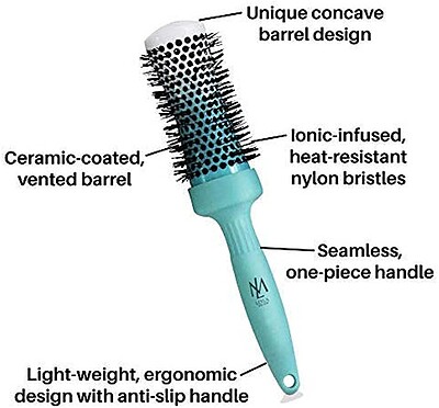 برس پیچی لیلا میلانی سایز بزرگ ۲ اینچ- Leyla Milani Hair Hair Perfector 2” Round Brush