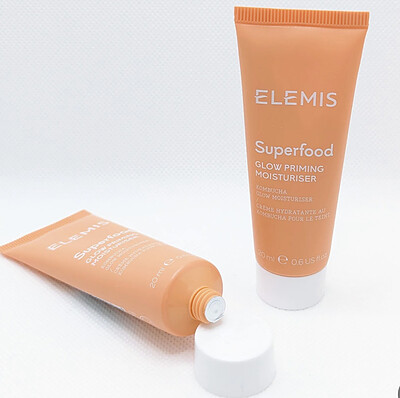 پرایمر آبرسان و هایلایتر گلویی سوپرفود المیس ELEMIS Superfood Glow Priming Moisturiser