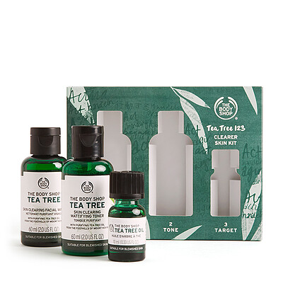 پک ضد جوش تی تری روغن درخت بادی شاپ the body shop tea tree 