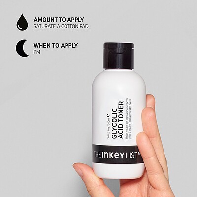 The Inkey List GLYCOLIC ACID TONER تونر لک و منافذ گلایکولیک اسید اینکی لیست