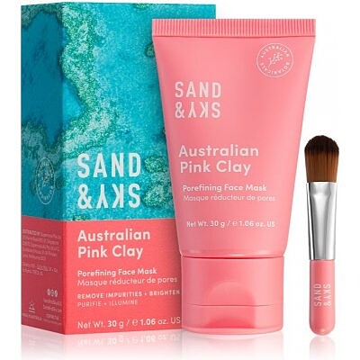 ماسک خاک رس صورتی استرالیایی sand& sky Australian pink cly