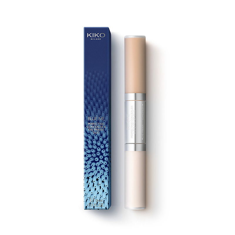 کانسیلر و پرایمرچشم کیکو میلانو KIKO milano Blue Me Perfecting Concealer & Eye Primer Duo Concealer & eye primer duo