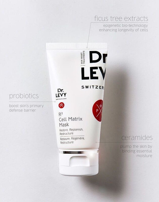 Dr.Levy  R3 cell matrix mask ماسک ماتریکس سلولی نجات دهنده فوری پوست 