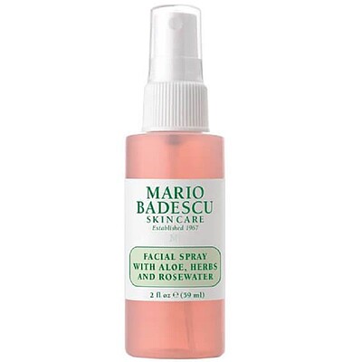 اسپری آبرسان گل رز و آلوئه ورا ماریو بدسکیو    Mario Badescu Facial Spray With Aloe, Herbs And Rosewater