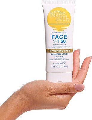  ضد آفتاب آبرسان +SPF50 باندی سندز SPF 50 Fragrance Free Sunscreen Lotion