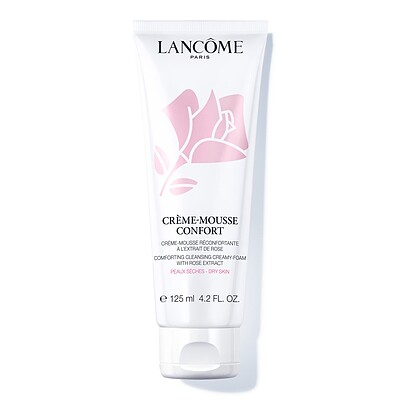 فوم شوینده کرمی تسکین دهنده پوست خشک و حساس کانفورت لانکوم Lancome Crème Mousse Confort 