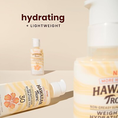 لوسیون محافظ صورت هاوایی Hawaiian Tropic Hydrating Face SPF 30 (50ml)