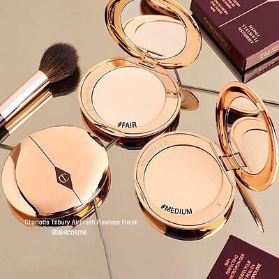 پنکک شارلوت تیلبری Charlotte Tilbury Airbrush Flawless Finish Powder