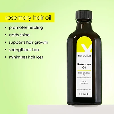 روغن رزماری مو و پوست سر اینکردیلوکس (100 میلی‌لیتر)  Incredilox Hair & Scalp Rosemary Oil 100m