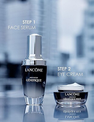 کرم دور چشم جنفیک لانکوم Lancôme Advanced Génifique Wrinkle & Dark Circle Eye Cream