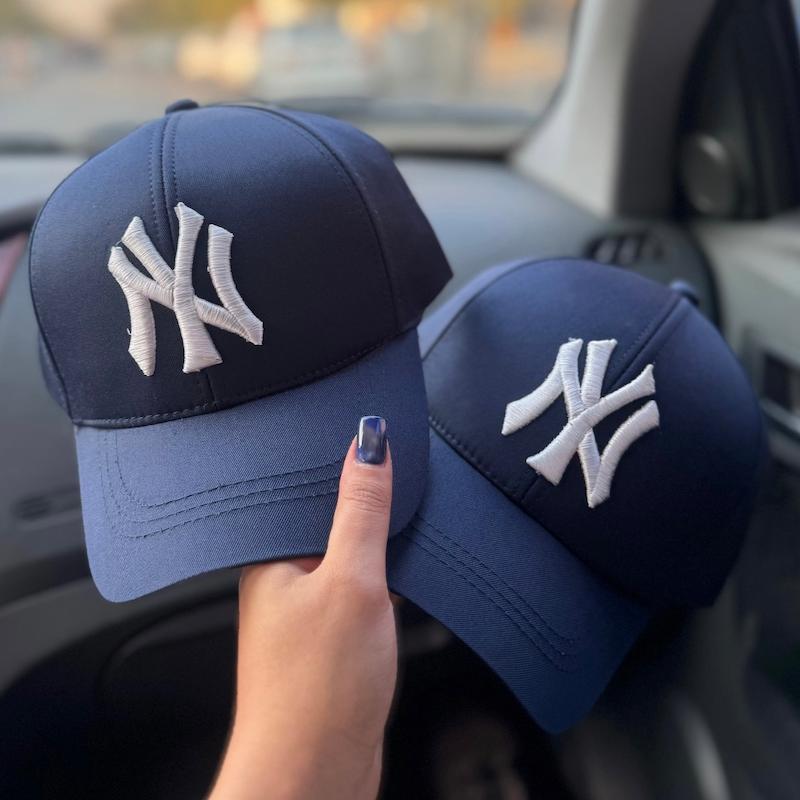 کلاه بیسبالی سرمه ای NY